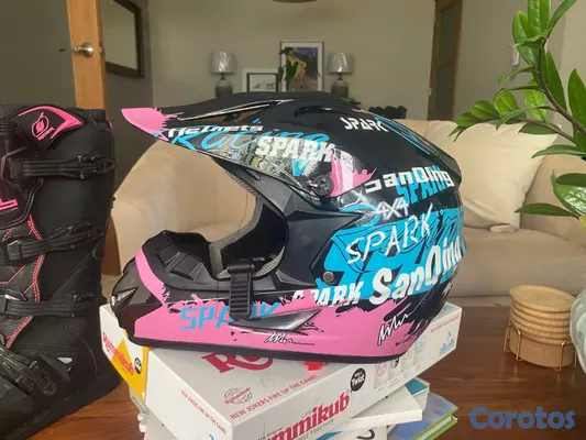 Artículos Deportivos - Casco para Motocross Spark niños (L) 2