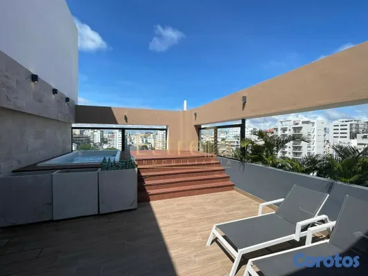 apartamentos - Apartamento en venta (115mt2) de 2 habitaciones en el sector Evaristo Morales 9