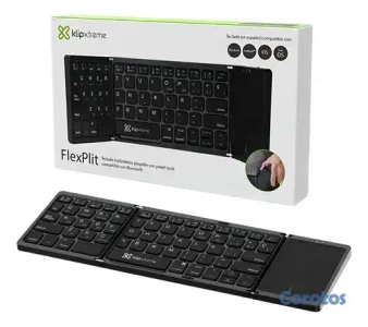 TECLADO PLEGABLE WIRELESS KLIP XTREME FLEXPLIT, TE