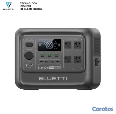 plantas e inversores - BLUETTI Elite 100 V2 1024Wh 1800W Portable Power Station for Camping 4
