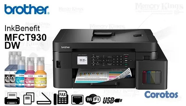 impresoras y scanners - MULTIFUNCIONAL DE ALTO  RENDIMIENTO PARA TRABAJO F 4