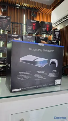 consolas y videojuegos - Sony Playstation 5 PRO 2TB en su caja con sus plas 2