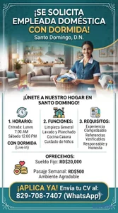 Doméstica del Hogar con Dormida