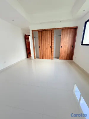 apartamentos - venta de apartamento 4to nivel en la autopista de san isidro con 104mts  5