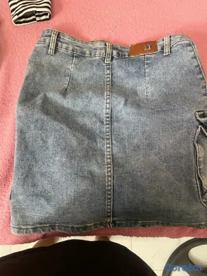 ropa para mujer - falda jeans  2