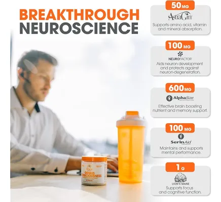 Salud y Equipamiento Médico - Conciencia De Genio, Super Nootrópico Cerebro Suplemento En 3