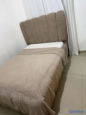 muebles y colchones - cama con colchón queen  5