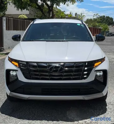 jeepetas y camionetas - Hyundai Tucson NLine color blanco año 2022 3