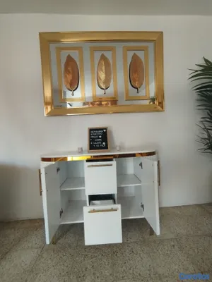 muebles y colchones - Credencia espejo 🪞 moderno  2