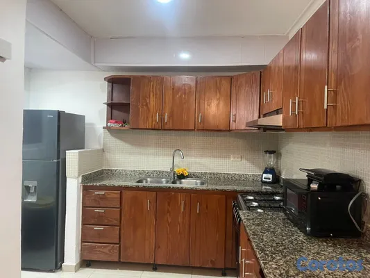 apartamentos - Apartamento AMUEBLADO 3 hab. en Ciudad Juan Bosch  5
