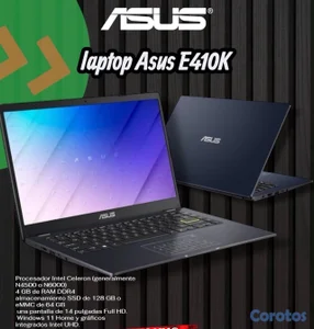 Laptop ASUS E410KA; 14P - 128GB SSD/4GB - Intel Celeron Windows 11 Home 