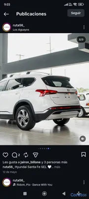 jeepetas y camionetas - Hyndai Santa Fe Sel 2021  7