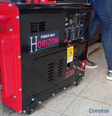 plantas e inversores - Planta eléctrica 7.5KVa semi silenciosa diésel 110 220V cerrada  3