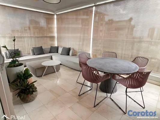 apartamentos - Amplio e Iluminado apartamento de venta en Piantini, piso alto y 5 parqueos 6