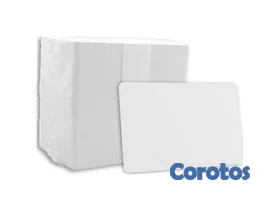 computadoras y laptops - TARJETA PVC MARCA CARDMARK, PARA IMPRESION DE CARNETS,  LONGITUD 3.375" , ANCHO  2