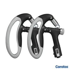Hand Grip Strength Power Trainer Gripper Strengthener Adjustable Gym Exerciser..