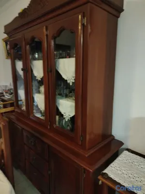 muebles y colchones - Vitrina en caoba 2