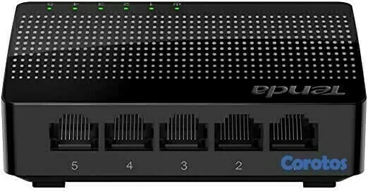 computadoras y laptops - SWITCH 5 PUERTOS TENDA GIGABIT SG105, NO ADMINISTRABLE, 10/100/1000  2