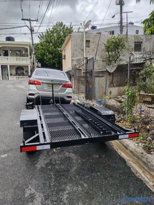 otros vehiculos - Remolque - tráiler para 3 motocicletas 2