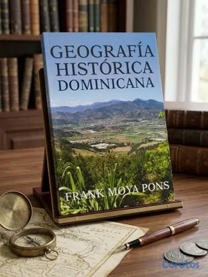 libros y revistas - Libro "Geografía Histórica Dominicana" - Frank Moy 2
