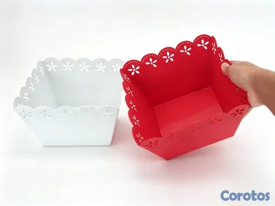 Macetas cuadradas Decorativas 
6 Macetas por RD$1374
