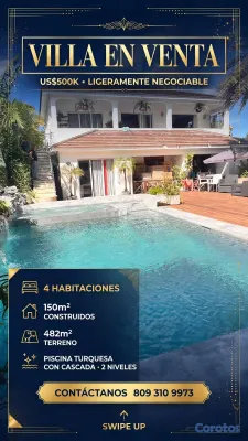 casas vacacionales y villas - Descansa en las terrena disfruta de las hermosa pl 2