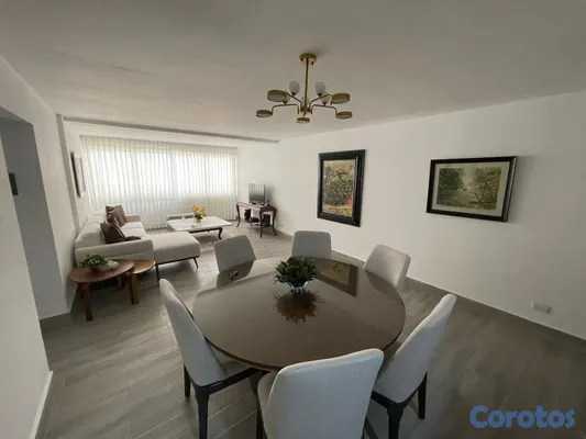 apartamentos - Alquilo Naco apto 2 habs amueblado en torre clasic 6