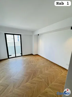 apartamentos - 2 Habitaciones Amplias a Estrenar en Piantini · Re 16