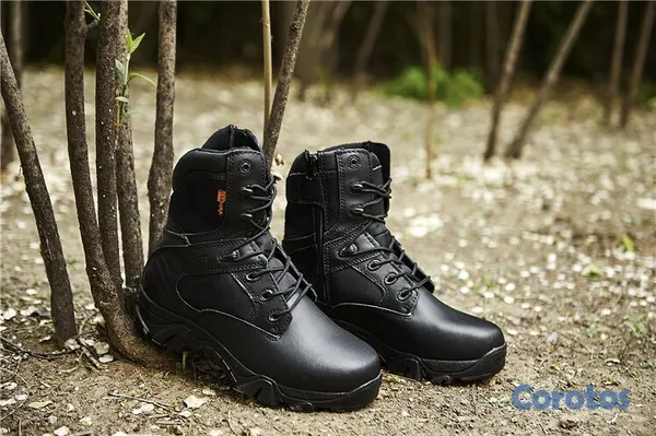 zapatos para hombre - Botas de Piel resistente Impermeable de Seguridad Trabajo 5