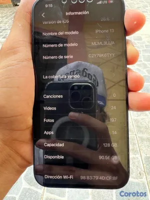 celulares y tabletas - iPhone 13 normal de 128 GB 9