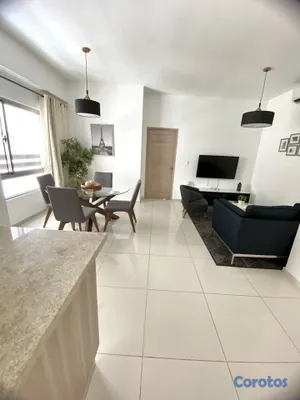 apartamentos - Alquiler Piantini amueblado una habitación a pasos de Plaza Mezzaluna  12