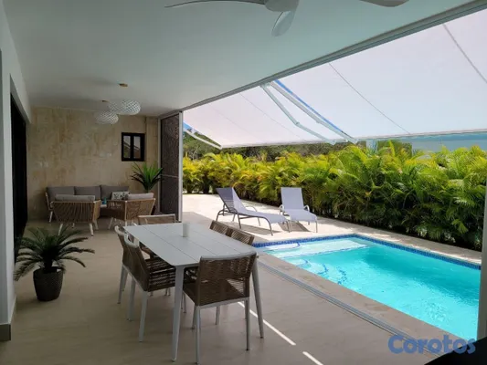 casas vacacionales y villas - Villa amueblada en renta en Punta Cana Village  12