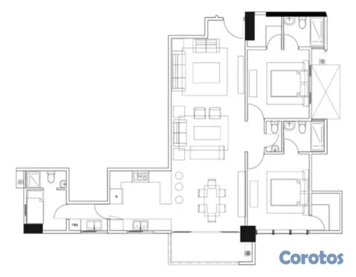 apartamentos - Venta Apartamento 2 Hab de Lujo - Bella Vista 9