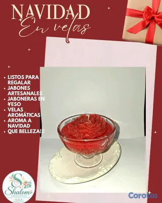 decoración y accesorios - Venta de artículos para el hogar usados.
velas artesanales y jabones artesanales 6