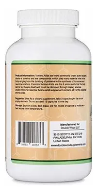 Salud y Equipamiento Médico - Aminoacidos Esenciales - 1 Gramo Por Porcion Mezcla En Polvo 3