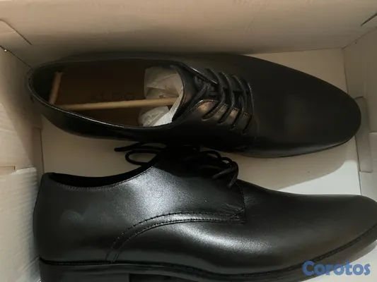 zapatos para hombre - Zapatos negros, totalmente nuevos, size 10.5 3