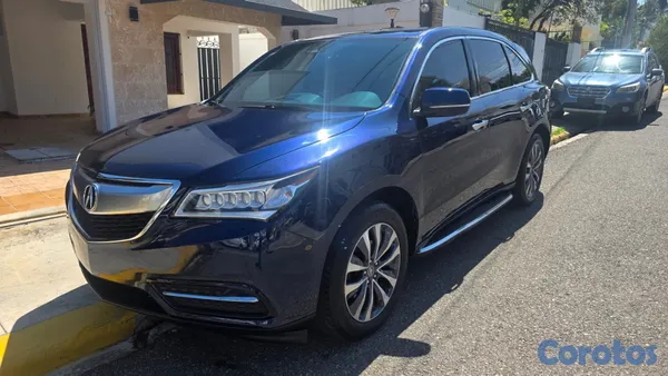jeepetas y camionetas - ACURA MDX COMO NUEVA 5