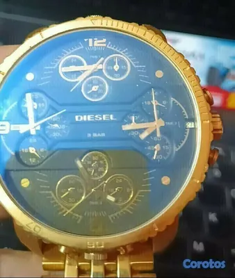 joyas, relojes y accesorios - Reloj Diesel Gran Daddy cuarzo ac/inox cronografo 2