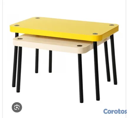 muebles y colchones - Mesa Auxiliar moderna para sala  2