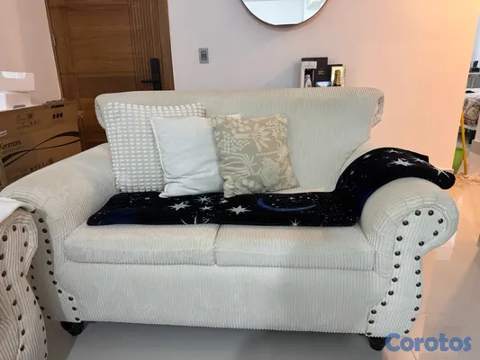 muebles y colchones - Set de Mueble cremita 6