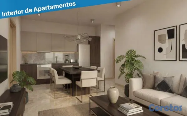 apartamentos - Apartamentos 1Hab Desde $59,000 Y pagas el 10% en  7