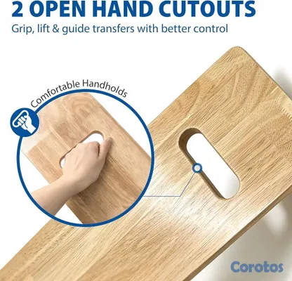 Salud y Equipamiento Médico - Tabla de transferencia de madera  2