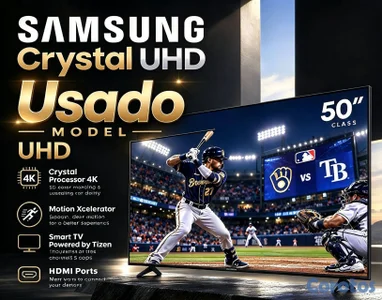 TV Samsung crystal UHD de 50"