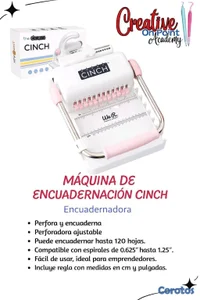 Máquina de encuadernación Cinch 