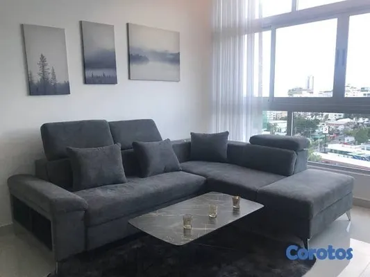 apartamentos - Amueblado céntrico en Bella Vista noveno nivel, piscina con vista a el mar  8