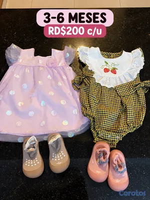 ropa y zapatos - 50+ piezas ropa niña 0-9 meses 3,500 11