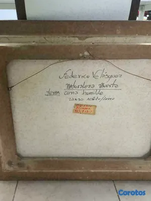 decoración y accesorios - Cuadro de Federico Velazquez 
 2