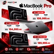computadoras y laptops - MACBOOK PRO CHIP M5 14" 512GB 16GB SELLADAS OFERTAS