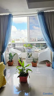 apartamentos - Vendo Hermoso Apartamento de 2 niveles en La Privada piso alto, excelente vista 8