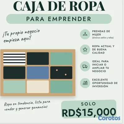 ropa para mujer - CAJA DE ROPA DE MUJER PARA EMPRENDER  2
